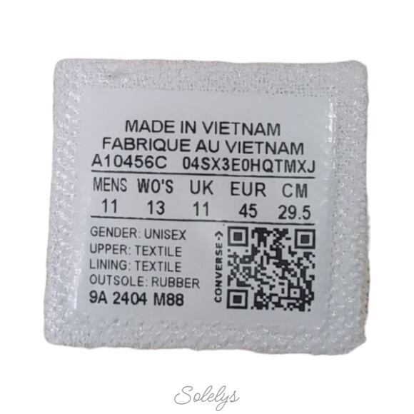 Converse XXHI White Black Red Elastic Lace Canvas Knee High Sneaker Boot M11 W13 - Picture 5 of 9